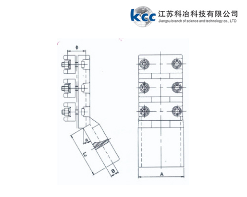 长治耐热导线/大截面导线螺栓型设备线夹